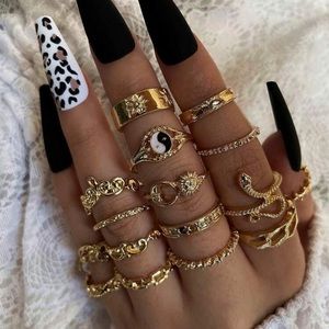 NWT 16 pc ring set